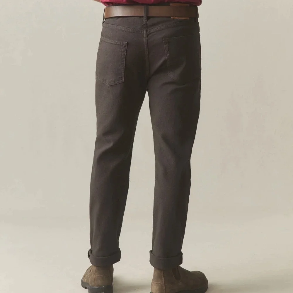 NWOT American Giant Men's Roughneck Pant Straight Canvas Pants 32x30 Brown